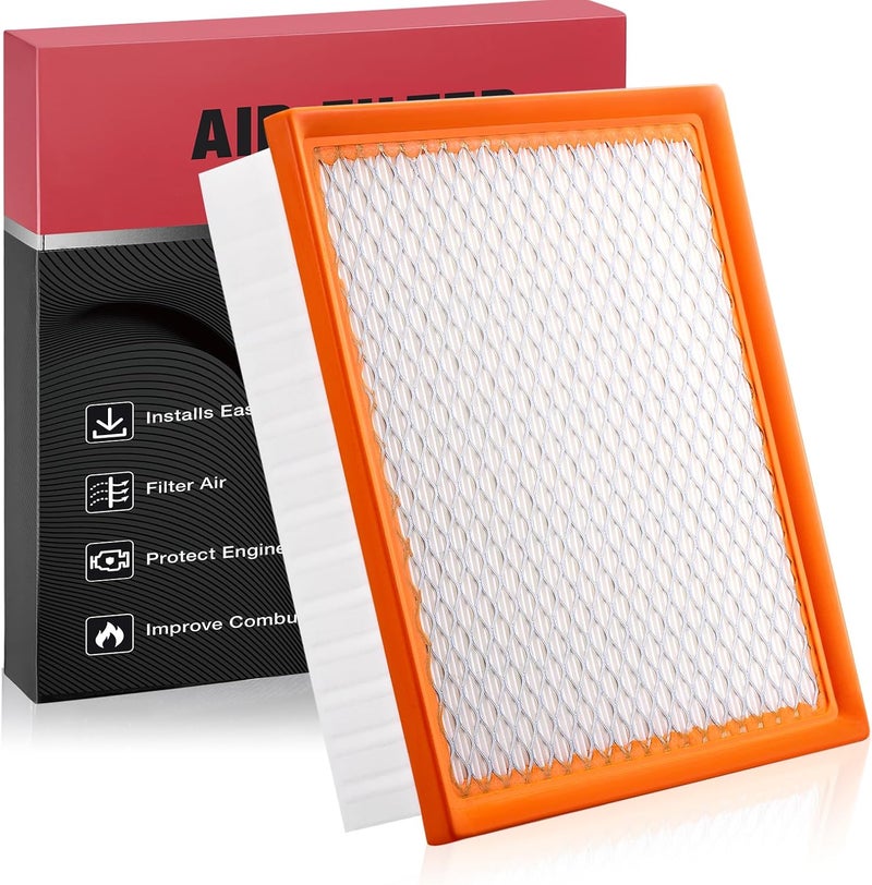 BDFHYK CA10755 Engine Air Filter Compatible with Toyota Camry Highlander Avalon Sienna & Dodge Durango & Jeep Grand Cherokee & Lexus ES350 NX300 RX350, Replace# 17801-0P050 - Image 1